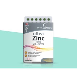 Vitabiotics Ultra Zinc 15mg with Copper