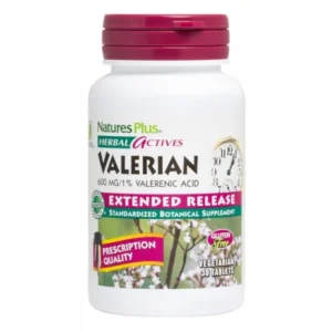 Natures Plus Herbal Actives Valerian 600mg, 30 tablets