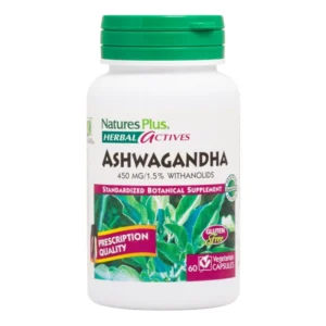 Natures Plus Ashwagandha 450mg, 60 capsules