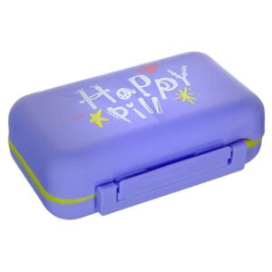 Happy Travel Pill Case