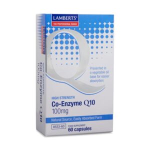 Lamberts Co-Enzyme Q10 100mg, 60capsules