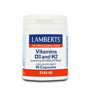 Lamberts Vitamins D3 & K2, 60capsules