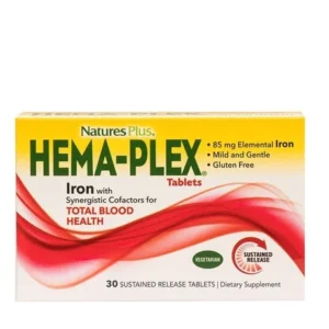 Natures Plus Hema Plex, 30tablets