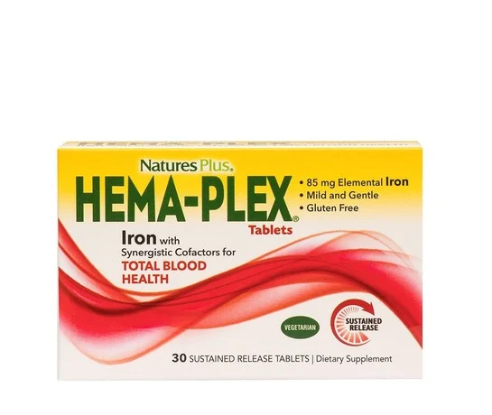 Natures Plus Hema Plex, 30tablets