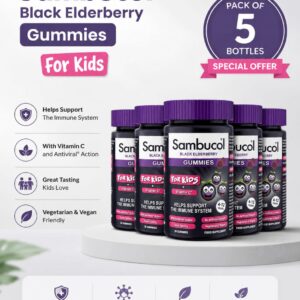Sambucol Kids Gummies 30 - Pack of 5