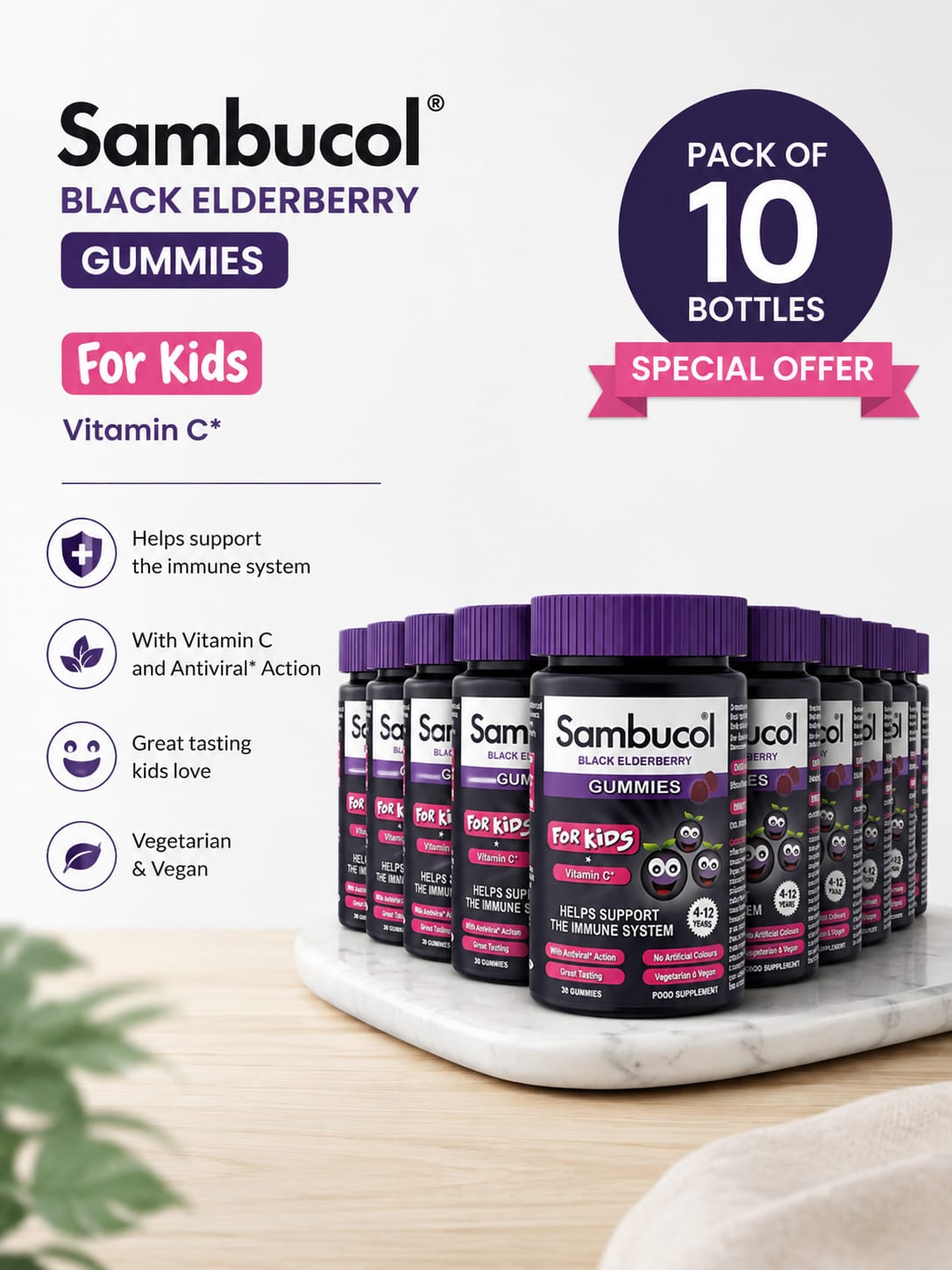 Sambucol Pack of 10